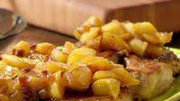 Pork Chops, Golden Apple and Raisin Sauce, Whole Wheat Pasta Mac-n-Cheddar Pork Chops, Golden Apple and Raisin Sauce, Whole Wheat Pasta Mac-n-Cheddar