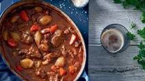 Slow-cooked beef in stout Slow-cooked beef in stout