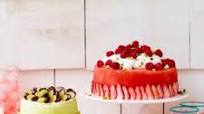 Fresh Fruit Cake With Watermelon, Honeydew or Cantaloupe Fresh Fruit Cake With Watermelon, Honeydew or Cantaloupe