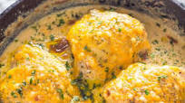 Skillet Crack Chicken Keto Thighs Skillet Crack Chicken Keto Thighs