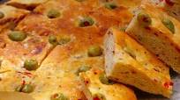 Olivdoftande salamifocaccia Olivdoftande salamifocaccia