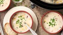 Slow Cooker Bacon Potato Chowder Slow Cooker Bacon Potato Chowder