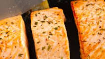 Pan fried salmon fillet Pan fried salmon fillet