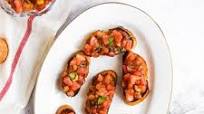 Bruschetta with Tomato and Basil Bruschetta with Tomato and Basil