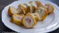 Chicken Cordon Bleu with Dijon Cream Sauce Chicken Cordon Bleu with Dijon Cream Sauce