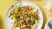 Mediterranean Raw Corn Salad Mediterranean Raw Corn Salad