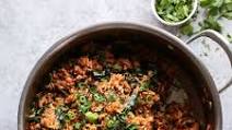 Vegan Brown Rice Jambalaya with Black Eyed Peas and Collards Vegan Brown Rice Jambalaya with Black Eyed Peas and Collards