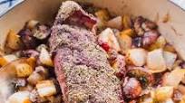 Dutch Oven Baked Pork Loin with Jam and Spices Dutch Oven Baked Pork Loin with Jam and Spices