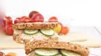 Mayo-Free Tuna Hummus Salad Sandwich Mayo-Free Tuna Hummus Salad Sandwich