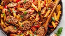 20-Minute Sausage Pasta Skillet 20-Minute Sausage Pasta Skillet