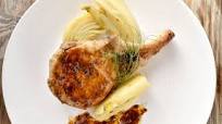 Pork cutlets with braised fennel Pork cutlets with braised fennel