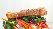 Grilled Chicken Banh-Mi with Pickled Vegetables and Sriracha Mayo Grilled Chicken Banh-Mi with Pickled Vegetables and Sriracha Mayo