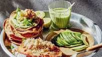 Crab tostadas Crab tostadas