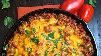 Beef and Tomato Skillet with Polenta Recipe Beef and Tomato Skillet with Polenta Recipe