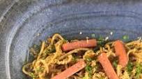 How to Make Garlicky Noodles with Crispy Spam How to Make Garlicky Noodles with Crispy Spam