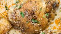 Baked Creamy Chicken Thighs Baked Creamy Chicken Thighs