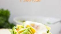 Avocado Mango Burger with Cheese Sauce Avocado Mango Burger with Cheese Sauce