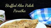 Stuffed Aloo Palak Paratha Stuffed Aloo Palak Paratha