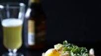 Open-Faced Parmesan Chicken Burger with Balsamic Caesar Dressing Open-Faced Parmesan Chicken Burger with Balsamic Caesar Dressing