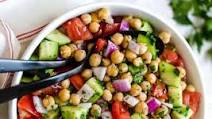 Healthy Fresh Summer Salad with Chicken Breast Healthy Fresh Summer Salad with Chicken Breast