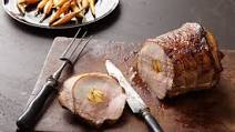 Apple-Stuffed Pork Loin With Coriander, Cumin and Cinnamon Apple-Stuffed Pork Loin With Coriander, Cumin and Cinnamon