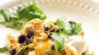 Chicken and Black Bean Enchilada Casserole Chicken and Black Bean Enchilada Casserole
