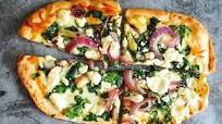 Spinach and Feta Flatbread Pizza Spinach and Feta Flatbread Pizza