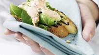 Prawn and basil bruschetta Prawn and basil bruschetta
