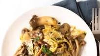 Mushroom Marsala with Egg Noodles Mushroom Marsala with Egg Noodles