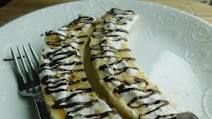 Banana s'mores Banana s'mores