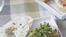 Salmon Sandwich with Creamy Dill Sauce Salmon Sandwich with Creamy Dill Sauce