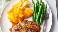 Dijon and Lemon Pork Steaks with Pumpkin Mash Dijon and Lemon Pork Steaks with Pumpkin Mash