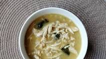 Slow Cooker Lemony Chicken & Barley Soup Slow Cooker Lemony Chicken & Barley Soup