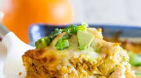 Pumpkin Chicken Enchiladas Pumpkin Chicken Enchiladas