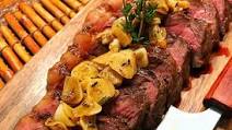Cast-Iron Seared Garlic and Herb Marinated American Wagyu Sirloin Cap Cast-Iron Seared Garlic and Herb Marinated American Wagyu Sirloin Cap