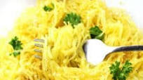 Garlic Parmesan Spaghetti Squash Garlic Parmesan Spaghetti Squash