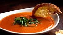 Puréed Tomato and Red Pepper Soup Puréed Tomato and Red Pepper Soup