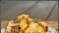 Loaded Baked Potato and Buffalo Chicken Casserole Loaded Baked Potato and Buffalo Chicken Casserole