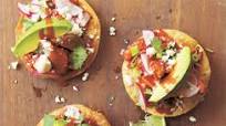 Chicken Tostadas with Radish Slaw Chicken Tostadas with Radish Slaw