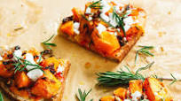 Butternut Squash, Caramelized Shallot, and Rosemary Bread Pizza Butternut Squash, Caramelized Shallot, and Rosemary Bread Pizza