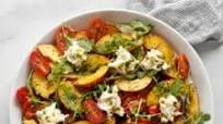 Peach Tomato Salad Peach Tomato Salad