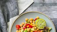 RAINBOW CHICKPEA SALAD RAINBOW CHICKPEA SALAD