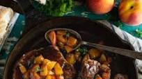 Pan Fried Pork Chops with Peach Sauce Pan Fried Pork Chops with Peach Sauce