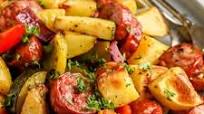 Roasted Sausage and Potatoes Roasted Sausage and Potatoes