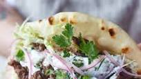 Naan Wraps with Homemade Cucumber Raita Naan Wraps with Homemade Cucumber Raita