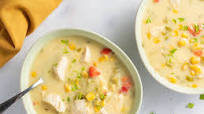 Easy Crock Pot Chicken and Corn Chowder Easy Crock Pot Chicken and Corn Chowder