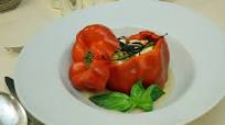 Pimientos rellenos de vegetales. Receta fácil Pimientos rellenos de vegetales. Receta fácil