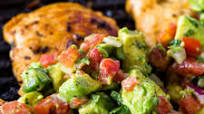 Grilled Chicken with Avocado Salsa Grilled Chicken with Avocado Salsa