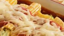 Baked Manicotti with Three Cheeses Baked Manicotti with Three Cheeses