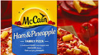 McCain Family Pizza Ham & Pineapple 500g McCain Family Pizza Ham & Pineapple 500g